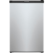 Frigidaire 22 Inch Wide 4.50 Cu. Ft. Energy Star Certified Compact Refrigerator Freezer Combo Silver Mist