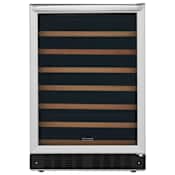 Frigidaire 24 Inch Wide 52 Bottle Capacity Built-In Wine Cooler Stainless Steel