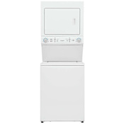Frigidaire 27 Inch Wide Laundry Center - 3.9 Cu. Ft Washer and 5.5 Cu. Ft. Electric Dryer with MaxFill White