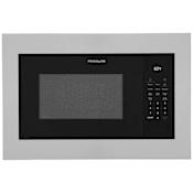 Frigidaire 22 Inch Wide 1.6 Cu. Ft. 900 Watt Built In Microwave with Sensor Cook Technology - Less Trim Kit Black
