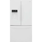 Frigidaire 36 Inch Wide 27.8 Cu. Ft. Energy Star Certified French Door Refrigerator with External Ice and Water Dispenser White