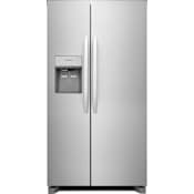 Frigidaire 36 Inch Wide 22.30 Cu. Ft. Side By Side Refrigerator Stainless Steel