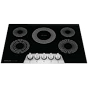 Frigidaire Gallery 30 Inch Wide 5 Burner Electric Cooktop with EvenTemp™ Technology Stainless Steel