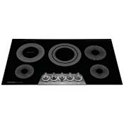 Frigidaire Gallery 36 Inch Wide 5 Burner Electric Cooktop with EvenTemp™ Technology Black Stainless Steel