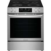 Frigidaire Gallery 30 Inch Wide 5.3 Cu. Ft. Free Standing Electric Range with Total Convection System and EvenTemp™ Cooktop Element Stainless Steel