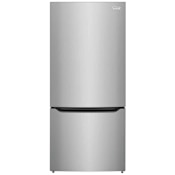 Frigidaire Gallery 30 Inch Wide 20.32 Cu. Ft. Energy Star Certified Fingerprint Resistant Bottom Freezer Refrigerator with Internal Water Dispenser Stainless Steel