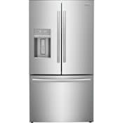 Frigidaire Gallery 36 Inch Wide 22.6 Cu. Ft. Energy Star Certified Fingerprint Resistant French Door Refrigerator with Adjustable Temp Drawer Stainless Steel