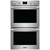 Frigidaire 30 Inch Wide 10.6 Cu. Ft. Double Electric Wall Oven with Air Fry and Steam Bake Stainless Steel