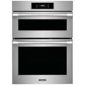 Frigidaire Frigidaire - Professional 30 Inch Wide 7 Cu. Ft. Oven and Microwave Combo Electric Wall Oven with Air Fry and Slow Cook Stainless Steel