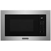 Frigidaire Professional 25 Inch Wide 2.2 Cu. Ft. 1000 Watt Built In Microwave with Sensor Cook - Less Trim Kit Stainless Steel