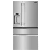 Frigidaire 21.8 Cu. Ft. Counter-Depth 4-Door French Door Refrigerator Stainless Steel