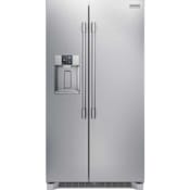 Frigidaire Professional 36 Inch Wide 22.3 Cu. Ft. Energy Star Certified Side by Side Refrigerator with EvenTemp Cooling System Stainless Steel