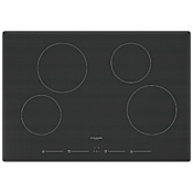 Fulgor Milano 400 Series 30 Inch Wide 4 Burner Induction Cooktop with Slide Touch Controls Black Glass