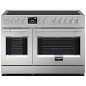 Fulgor Milano 600 Series 48 Inch Wide 6.5 Cu. Ft. Free Standing Induction Range with Fast Pre-Heat and Meat Probe Stainless Steel
