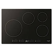 Fulgor Milano 700 Series 30 Inch Wide 4 Burner Induction Cooktop with Auto Boil and Pan Detection System Black