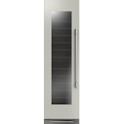 Fulgor Milano 700 Series 24 Inch Wide 80 Bottle Capacity Panel Ready Built-In Wine Cooler with LED Lighting - Left Hinge Panel Ready