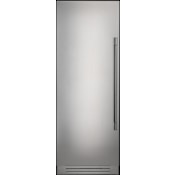 Fulgor Milano 700 Series 30 Inch Wide 17.44 Cu. Ft. Column Refrigerator with LED Lighting and Total No Frost - Left Hinge Stainless Steel
