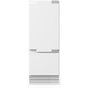 Fulgor Milano 400 Series 30 Inch Wide 16 Cu. Ft. Energy Star Certified Panel Ready Bottom Freezer Refrigerator with Active Cooling and Ice / Water Dispenser Panel Ready