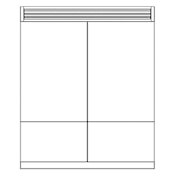 Fulgor Milano Installation Kit for Joining Two 36" Professional 600 Series Refrigerators N/A