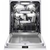 Gaggenau 400 Series 24 Inch Wide 13 Place Setting Built-In Top Control Dishwasher with Soft Lock and Cutlery Basket Stainless Steel