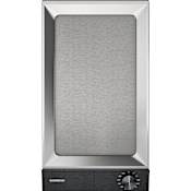 Gaggenau 200 Series 12 Inch Wide 1 Burner Electric Cooktop with Integrated Control Panel and Keep Warm Setting Stainless Steel