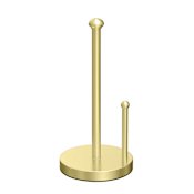 Gatco 13-1/2" Tall Kitchen Paper Towel Stand Brushed Brass