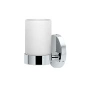 Gatco Glam 8" Tall Bathroom Sconce with Shade Chrome
