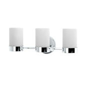 Gatco Glam 3 Light 20" Wide Bathroom Vanity Light with Frosted Shades Chrome