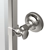 Gatco Tavern 24-1/2" W x 32-1/2" H Modern Rectangular Framed Bathroom Wall Mirror Polished Nickel