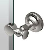 Gatco Tavern 23-1/2" W x 24" H Modern Rectangular Frameless Bathroom Wall Mirror Polished Nickel