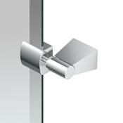 Gatco Bleu 19-1/2" W x 26-1/2" H Modern Oval Metal Frameless Bathroom Wall Mirror Chrome