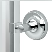 Gatco Designer II 24-1/2" W x 32-1/2" H Rectangular Metal Framed Accent Wall Mirror Chrome