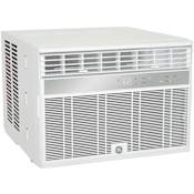 GE 12000 BTU 115V Window Air Conditioner with Geofence Technology and 6 Fan Speeds White