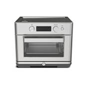 GE 16-7/8" Wide Convection Countertop Toaster Oven with Air Fry and Digital Display Stainless Steel