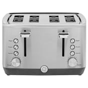 GE 4 Slice Countertop Toaster Stainless Steel