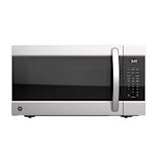 GE 25 Inch Wide 2.2 Cu. Ft. 1100 Watt Countertop Microwave with Touch Controls and Child Lock Stainless Steel