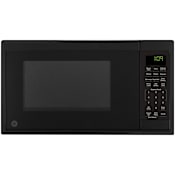 GE 19 Inch Wide 0.9 Cu. Ft. 900 Watt Countertop Microwave Black