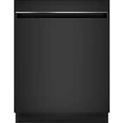 GE 24 Inch Wide 12 Place Setting Energy Star Rated Built-In Top Control Dishwasher with Sanitize Cycle Black