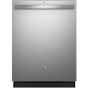GE 24 Inch Wide 15 Place Setting Built-In Energy Star Top Control Dishwasher with Sanitize Cycle Dry Boost Stainless Steel