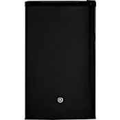 GE 20 Inch Wide 4.4 Cu. Ft. Energy Star Rated Undercounter Refrigerator with Door Shelves and Can Rack Black