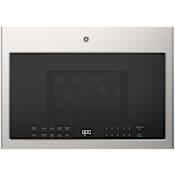 GE 24 Inch Wide 1.4 Cu. Ft. 1000 Watt Over the Range Microwave with Sensor Cooking Stainless Steel