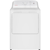 GE Hotpoint 27 Inch Wide 6.2 Cu. Ft. Electric Dryer with Aluminized Drum and Knob Controls White