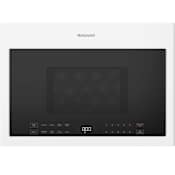 GE Hotpoint 24 Inch Wide 1.4 Cu. Ft. 1000 Watt Over the Range Microwave with Two-Speed, 300-CFM Venting System White
