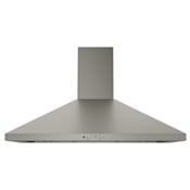 GE 350 CFM 36 Inch Wide Wall Mounted Range Hood Slate