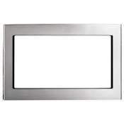 GE 30 Inch Wide Trim Kit for Built-In Microwaves Stainless Steel