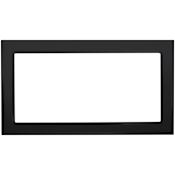 GE 27 Inch Wide Trim Kit for Built-In Microwaves Black Slate