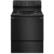 GE Hotpoint 30 Inch Wide 5 Cu. Ft. Free Standing Electric Range with Storage Drawer Black