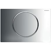 Geberit Sigma 10 1.6 GPF Actuator Plate Polished Chrome / Matte Chrome