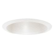 Generation Lighting 6" Baffle Recessed Trim with Open Shower Cone White Trim / Baffle