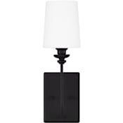 Generation Lighting Bellevue 17" Tall Wall Sconce Midnight Black